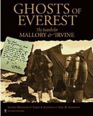 Everest Book - Ghosts of Everest: The Search for Mallory and Irvine - cover Mallory and Irvine last photo